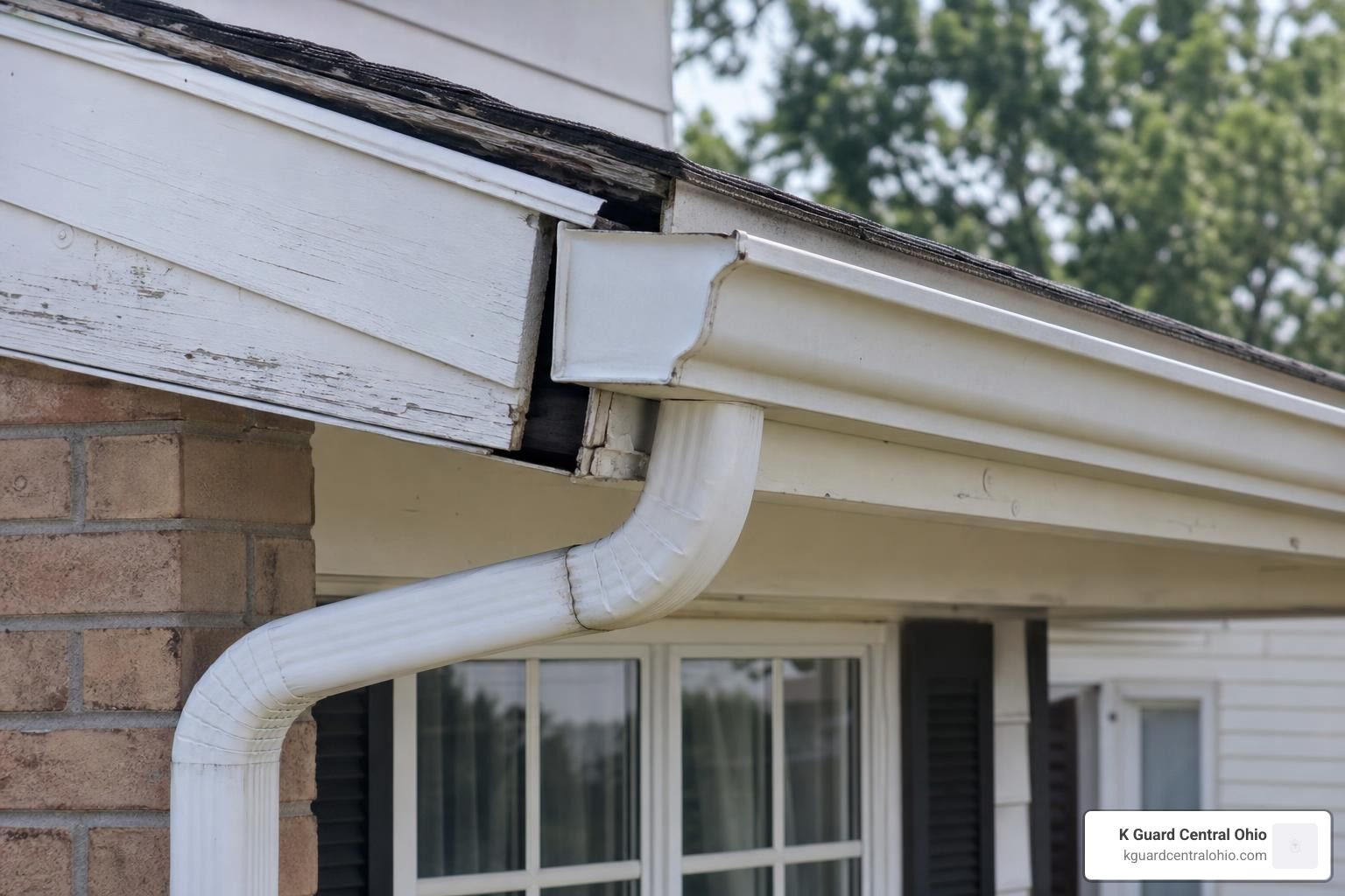 sagging gutters pulling away from fascia
