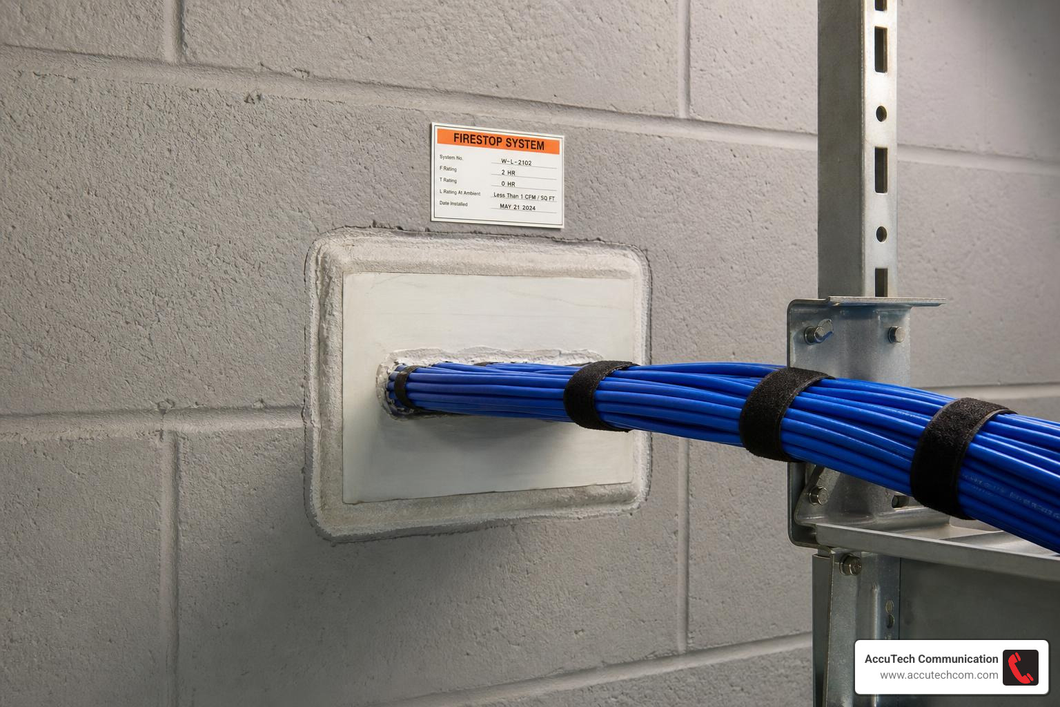 fire rated wall penetration for network cable fire rated wall penetration for network cable