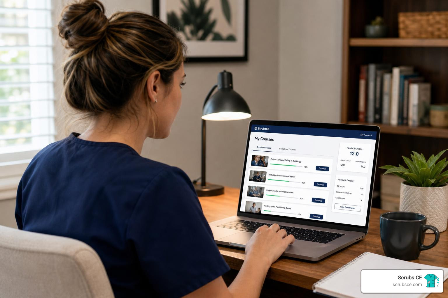 Radiology CEU online learning dashboard radiologic technologist self-paced education Radiology CEU online learning dashboard radiologic technologist self-paced education