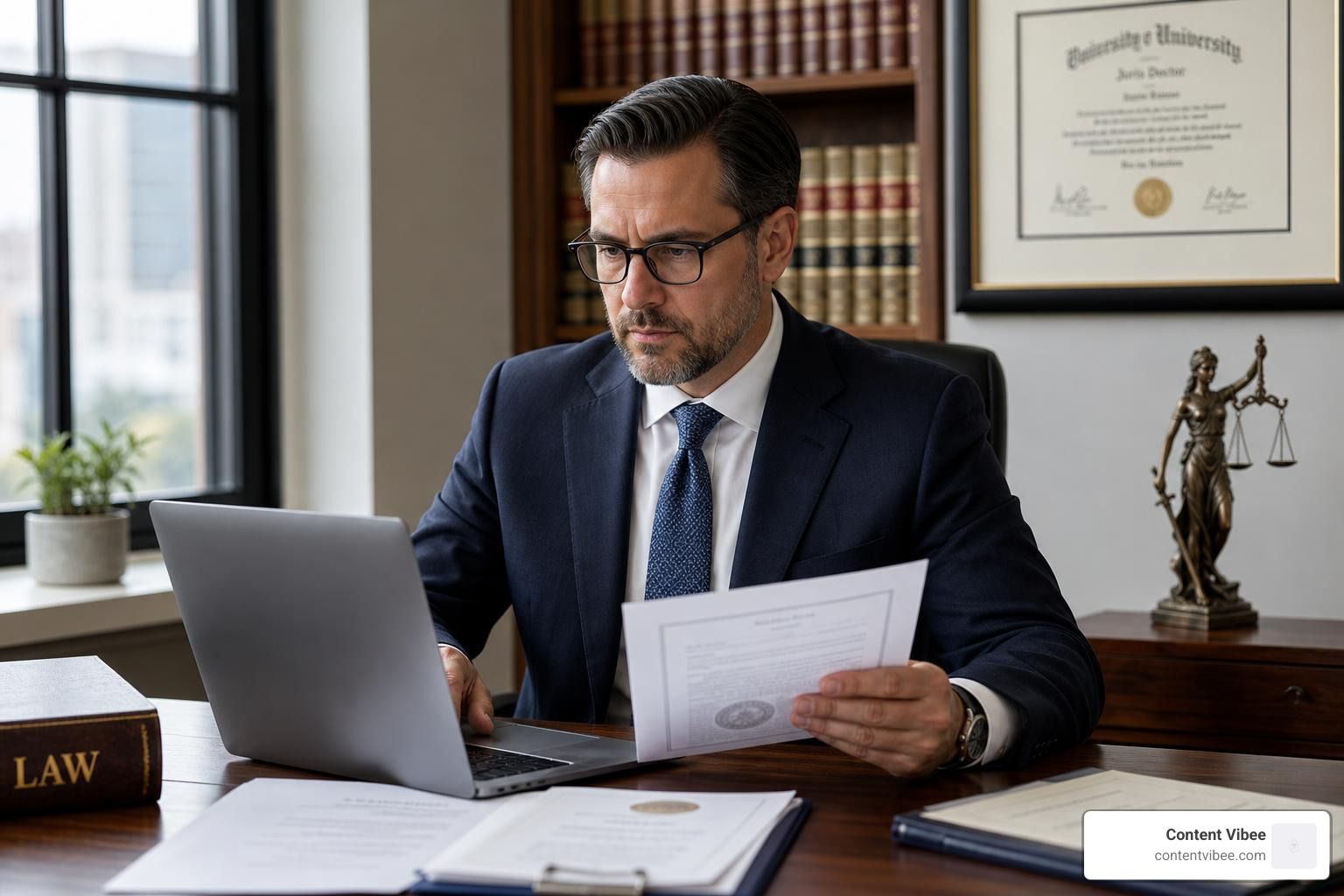 Attorney credentials verification process