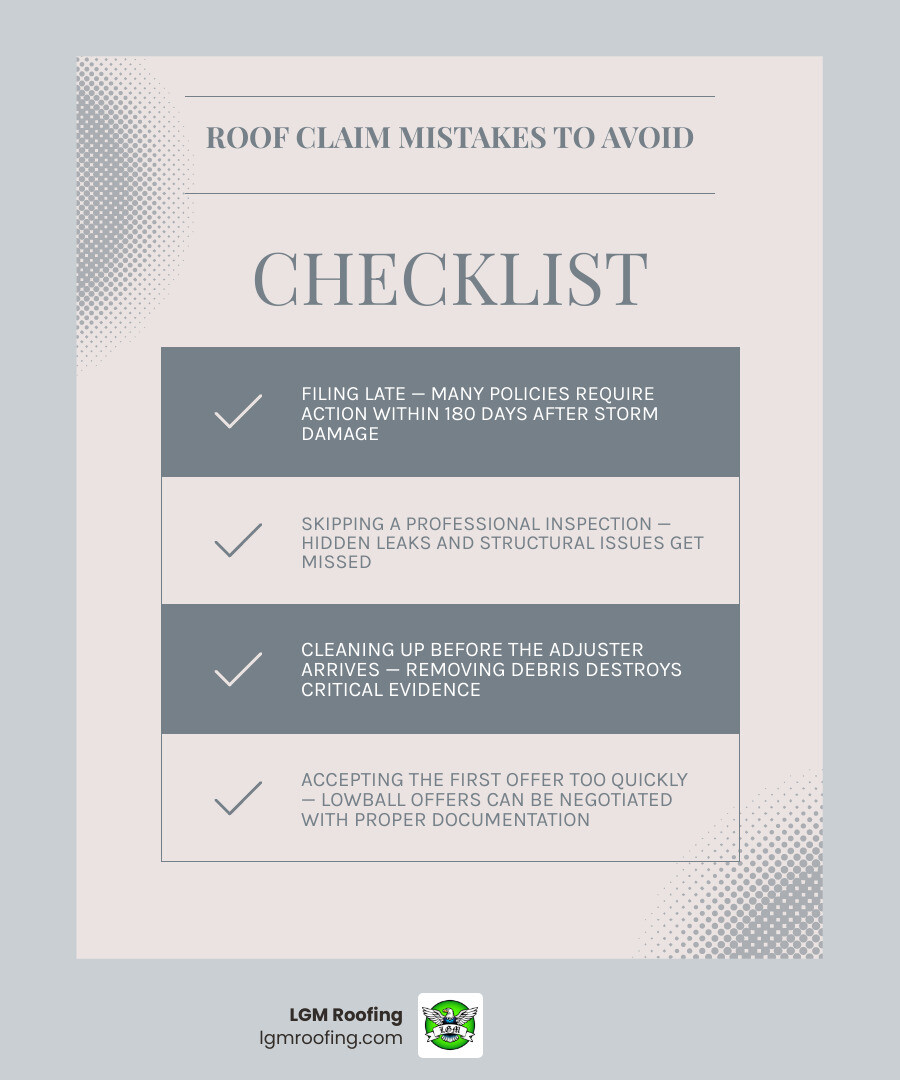step-by-step roof insurance claim process infographic for New Jersey homeowners infographic step-by-step roof insurance claim process infographic for New Jersey homeowners infographic