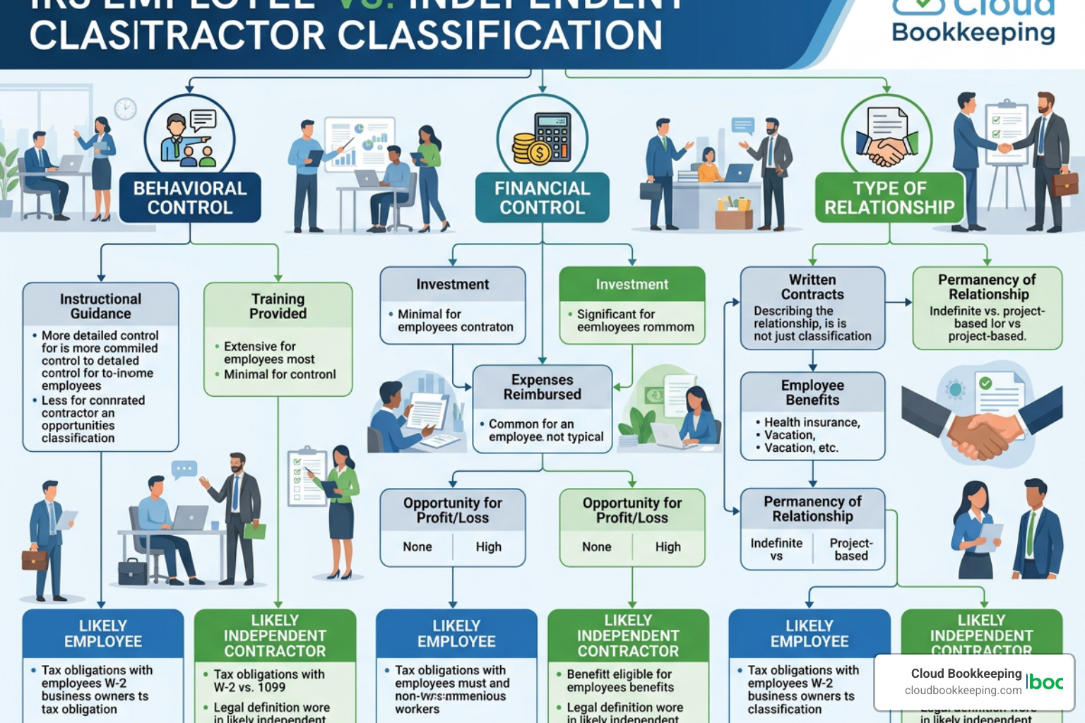 IRS employee vs contractor decision tree IRS employee vs contractor decision tree
