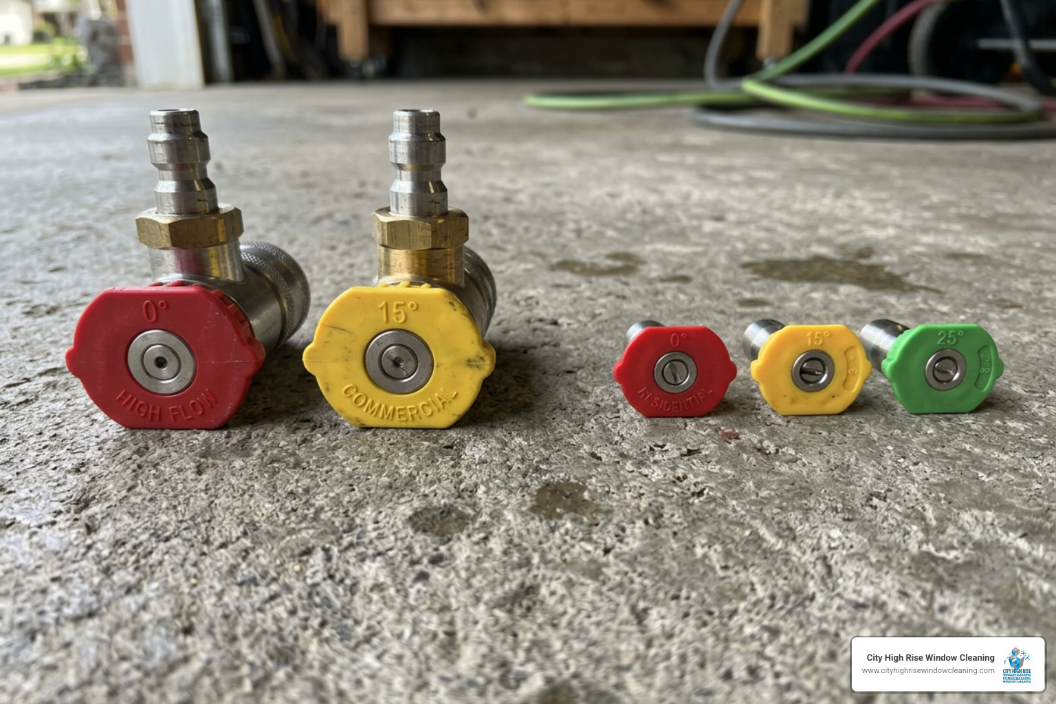 Heavy-duty commercial power washing nozzles vs residential pressure washer nozzles Heavy-duty commercial power washing nozzles vs residential pressure washer nozzles