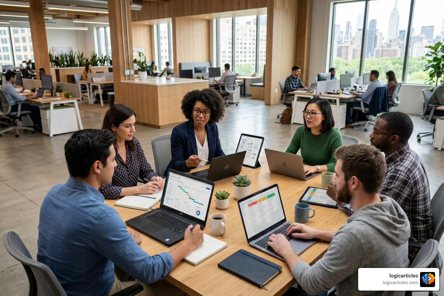A breakdown of the core categories of productivity tools including communication, project management, and databases A breakdown of the core categories of productivity tools including communication, project management, and databases