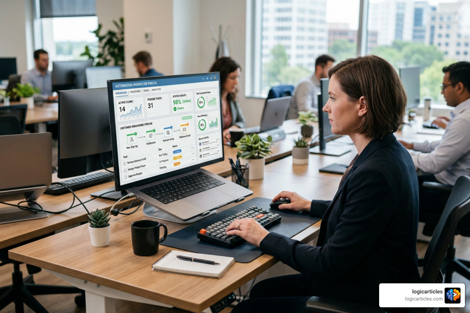 GenBoostermark software workflow automation digital workspace