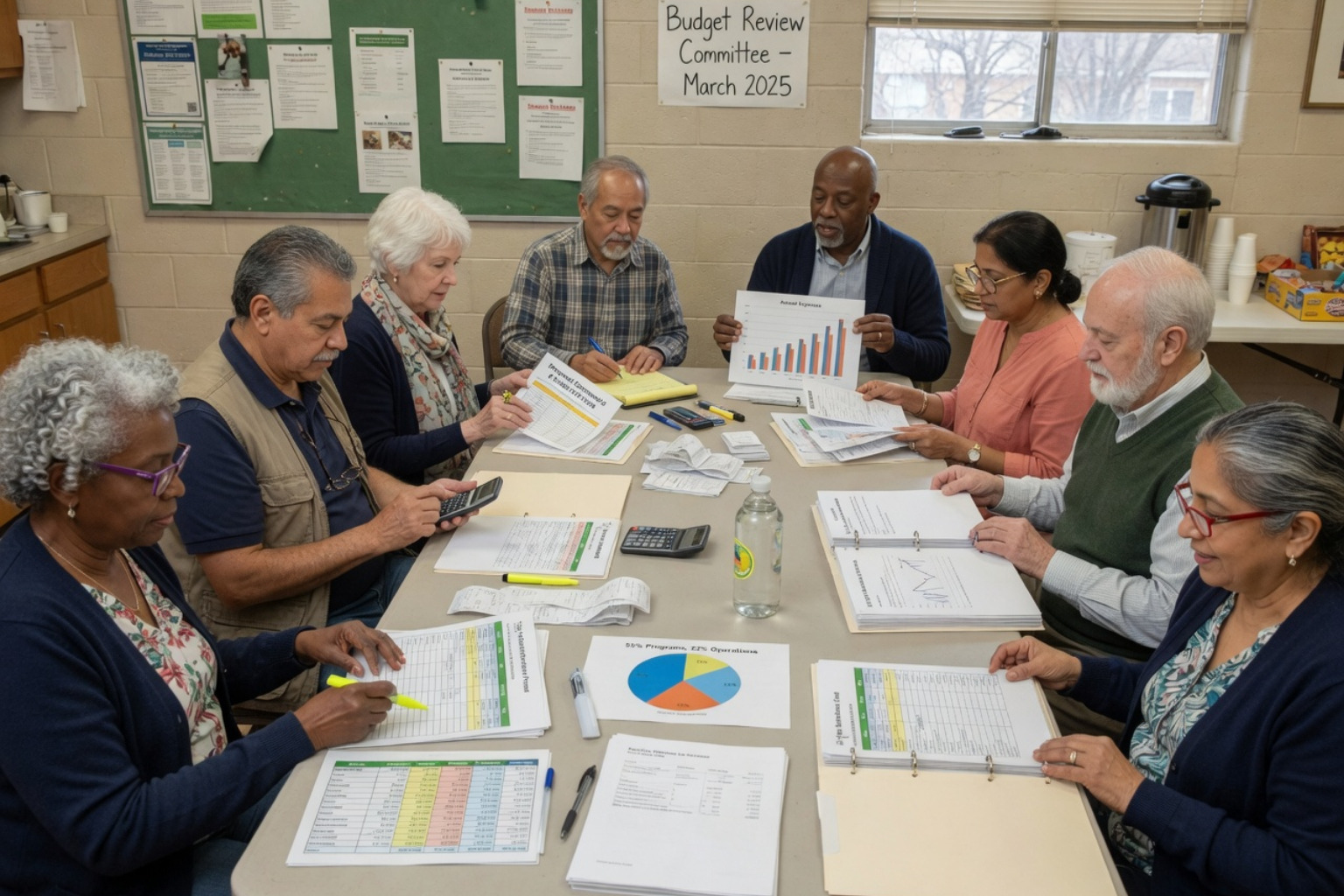 Seniors participating in a community gardening activity - housing for seniors on social security near me