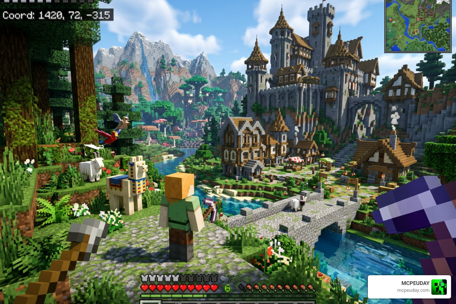 Better on Bedrock Addon Minecraft Bedrock gameplay expansion
