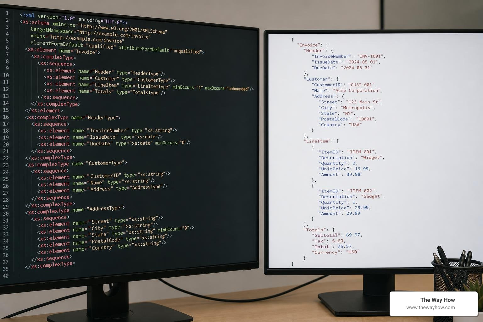 Comparison of static WSDL and dynamic OpenAPI schemas