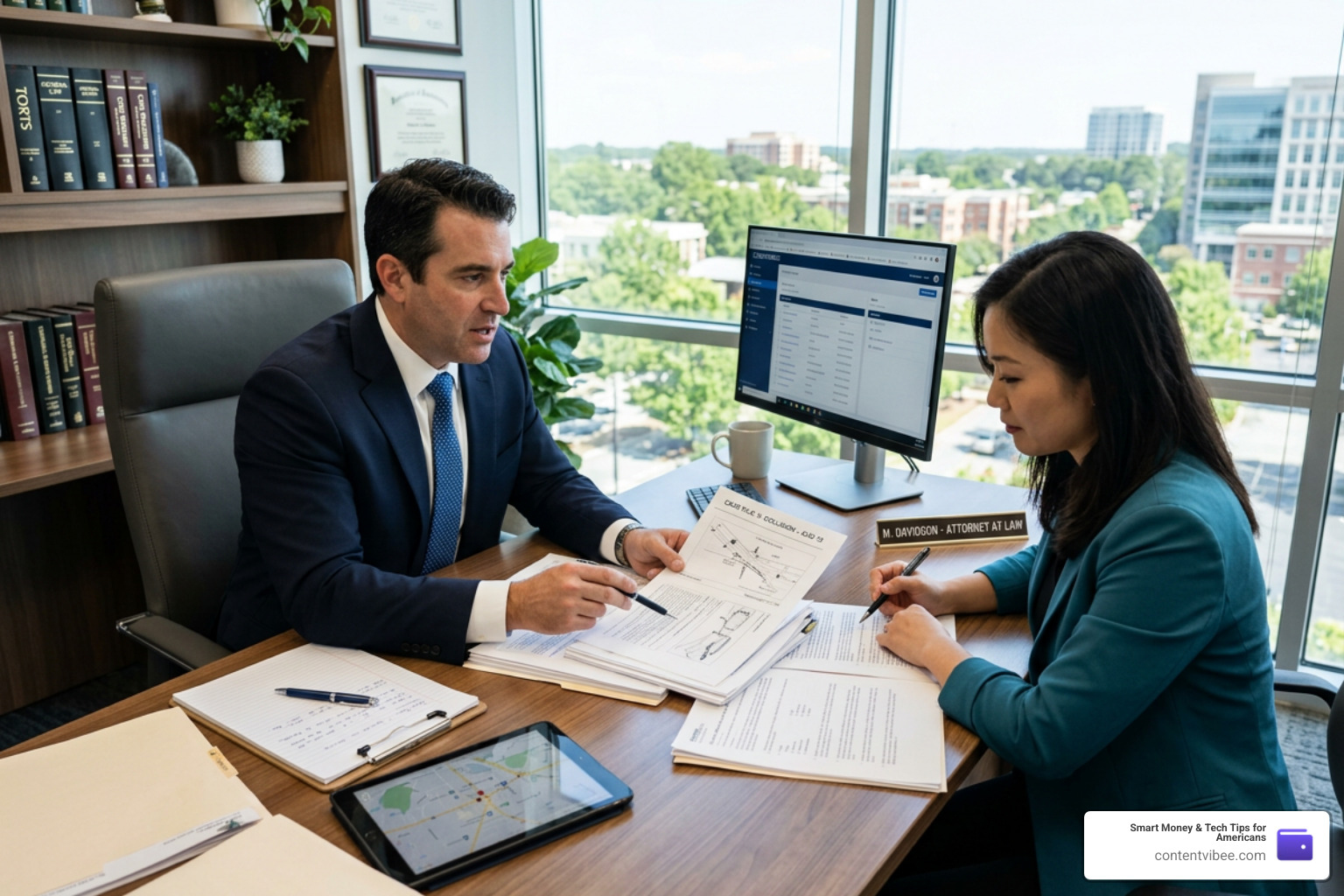 legal consultation with an Alpharetta car accident lawyer