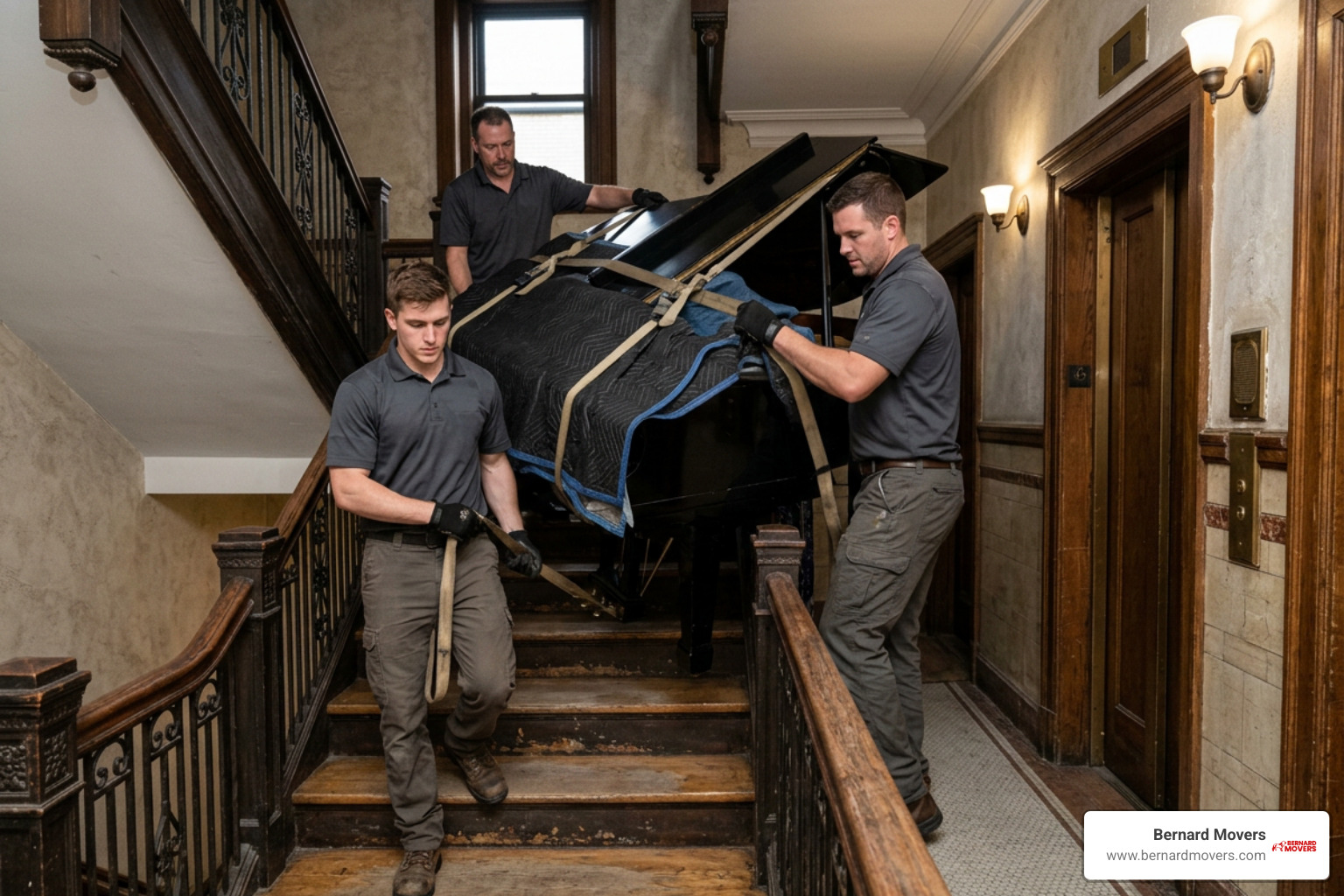 movers transporting a piano in Illinois movers transporting a piano in Illinois