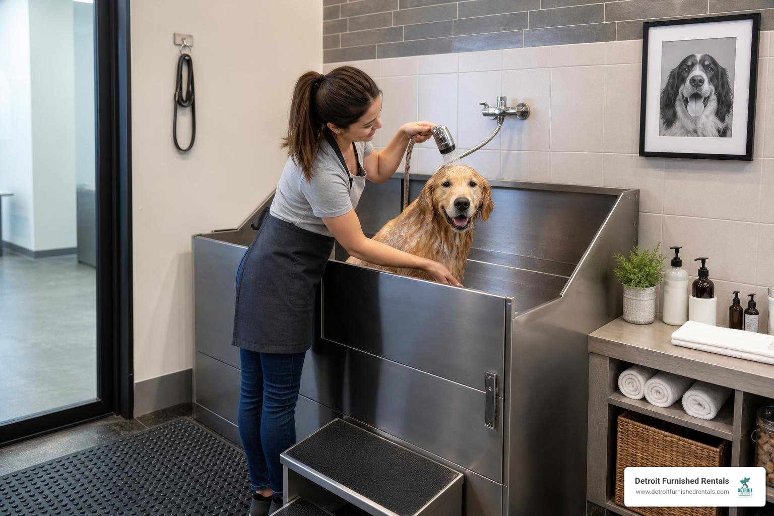 apartment pet washing station apartment pet washing station