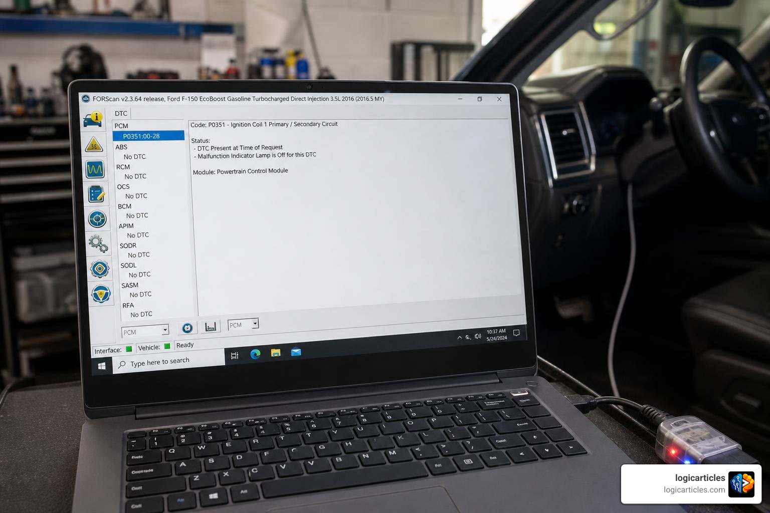 FORScan software OBD2 diagnostics Ford vehicle interface FORScan software OBD2 diagnostics Ford vehicle interface