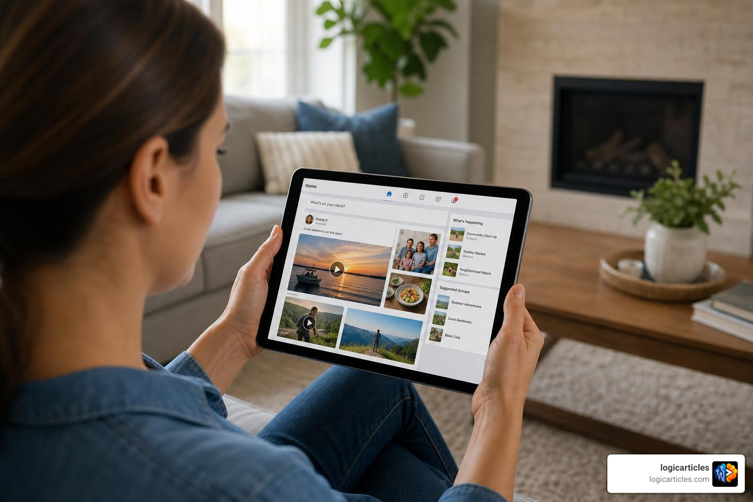 Mobile-responsive social hub displaying multiple embedded feeds seamlessly Mobile-responsive social hub displaying multiple embedded feeds seamlessly