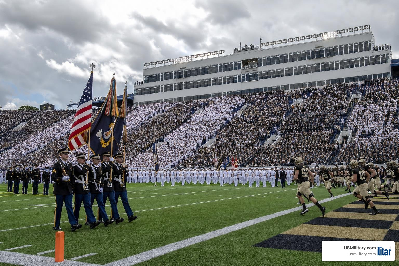navy vs army football game kickoff service academies interservice rivalry navy vs army football game kickoff service academies interservice rivalry