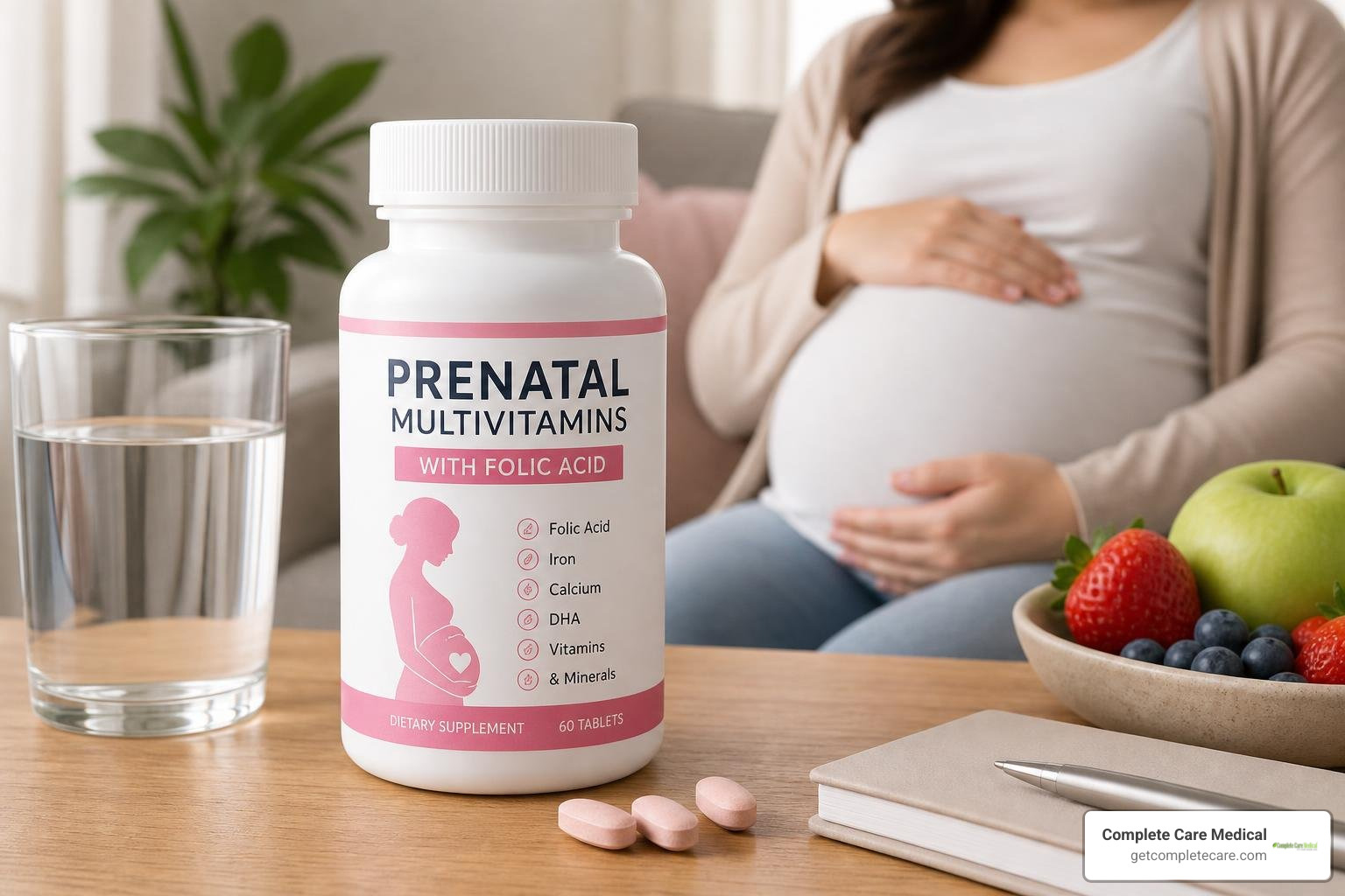 prenatal multivitamins with folic acid
