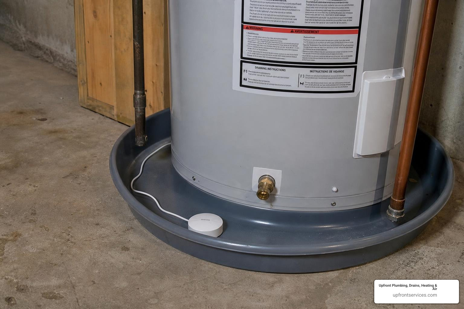 optimal sensor placement for water heater leak detection optimal sensor placement for water heater leak detection