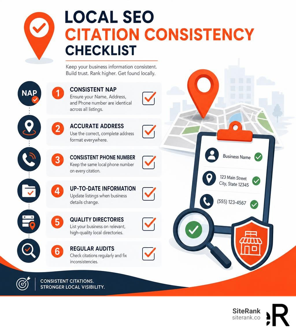 local seo citation consistency checklist infographic infographic local seo citation consistency checklist infographic infographic