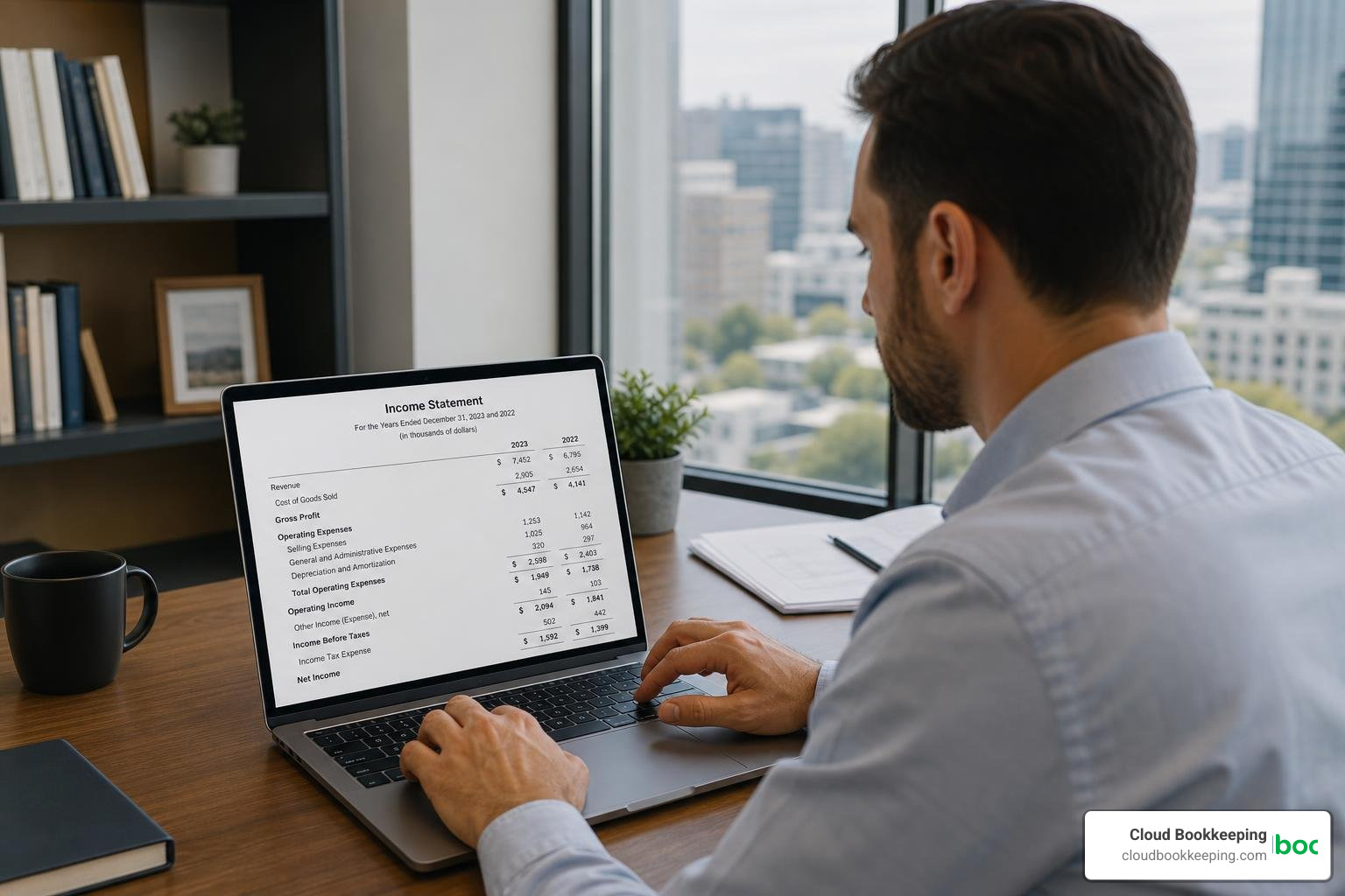 Income statement structure under updated presentation rules and IFRS 18