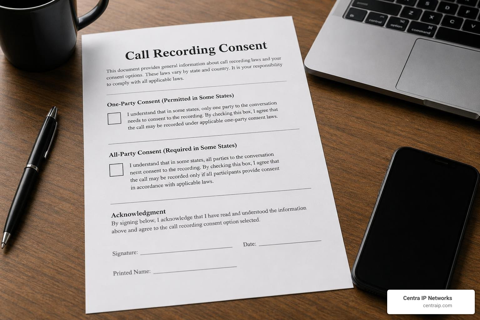 Call recording consent checklist for businesses and individuals Call recording consent checklist for businesses and individuals