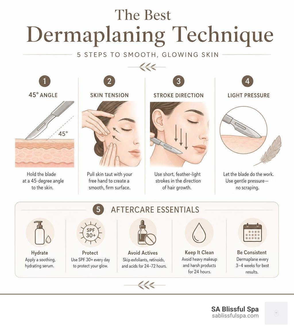Dermaplane Angle Best Dermaplaning Technique for Lasting Glow 2026
