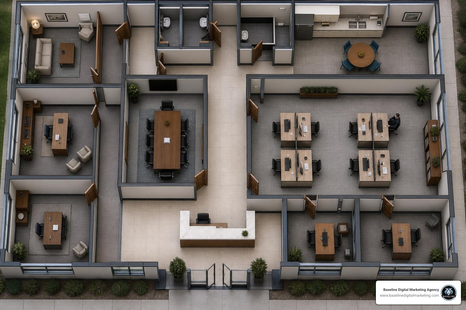 site architecture showing optimal 3-click depth structure site architecture showing optimal 3-click depth structure