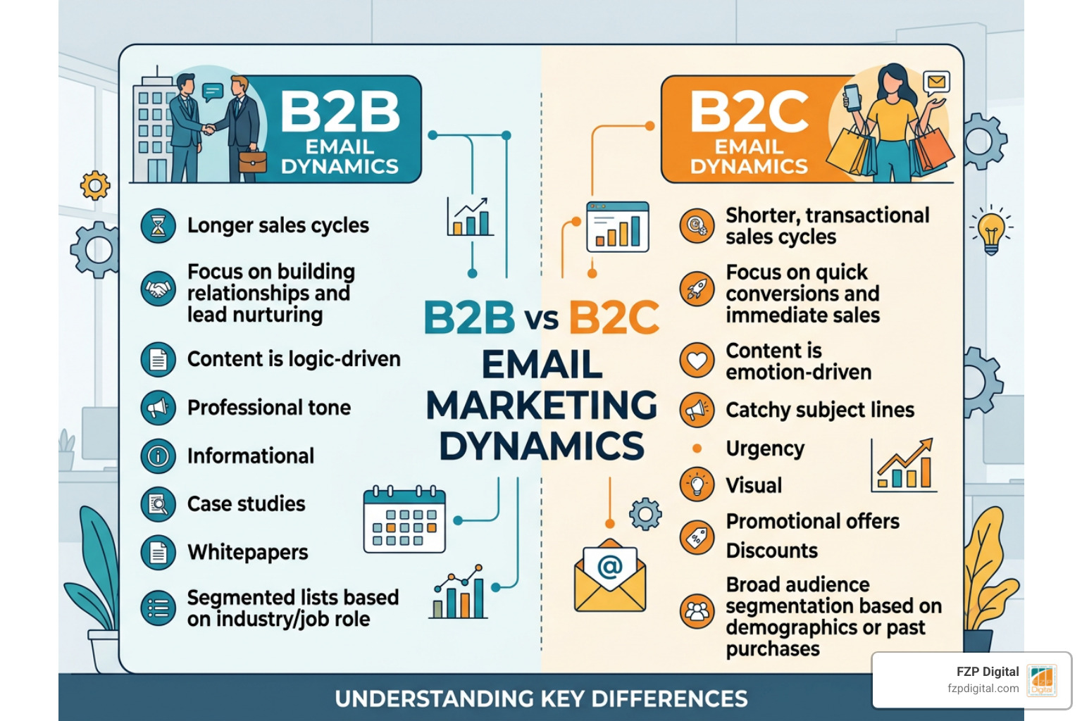 comparing B2B and B2C email dynamics comparing B2B and B2C email dynamics