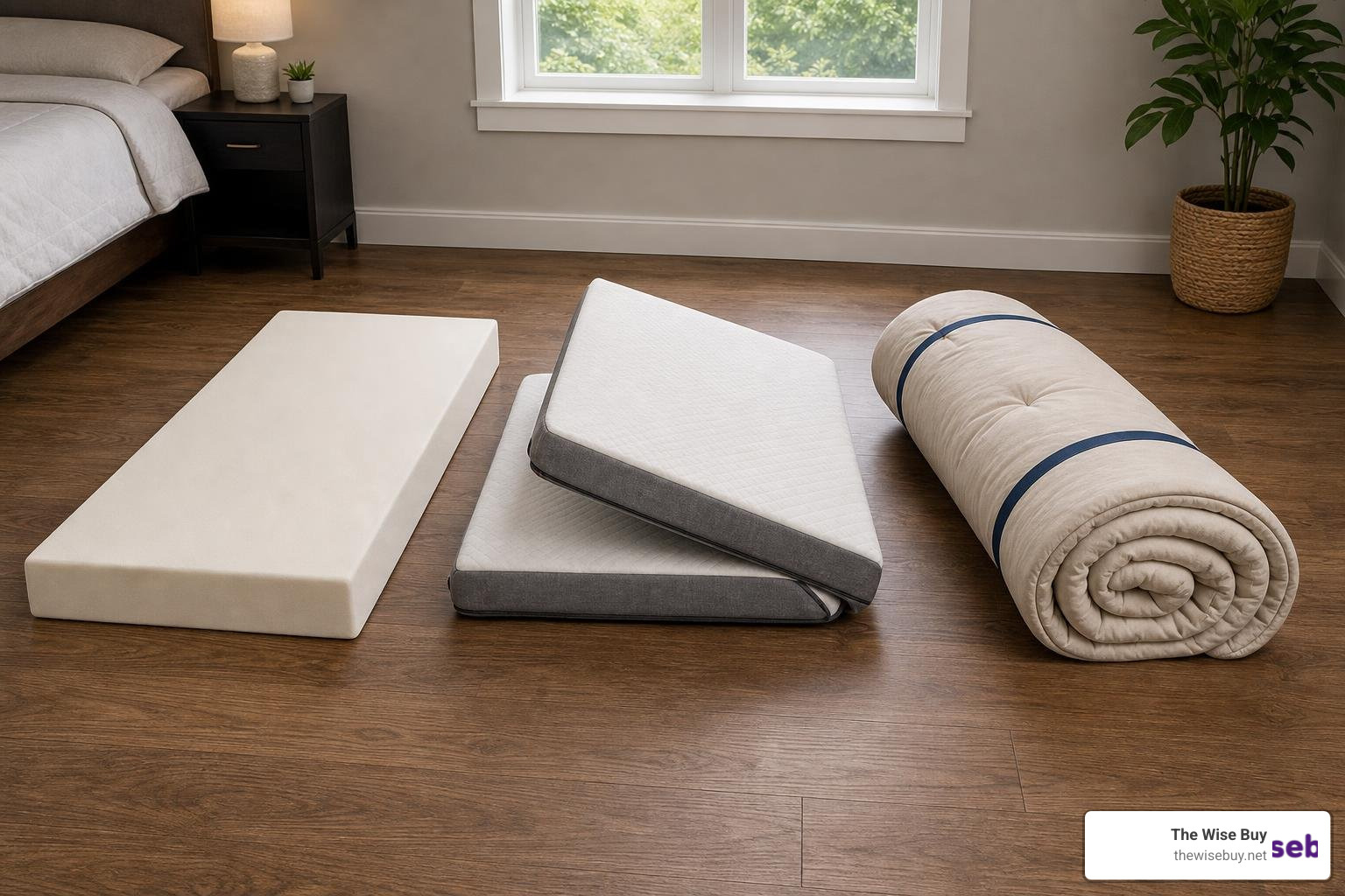 Different types of 3-inch twin mattresses including memory foam, futon, and tri-folds Different types of 3-inch twin mattresses including memory foam, futon, and tri-folds