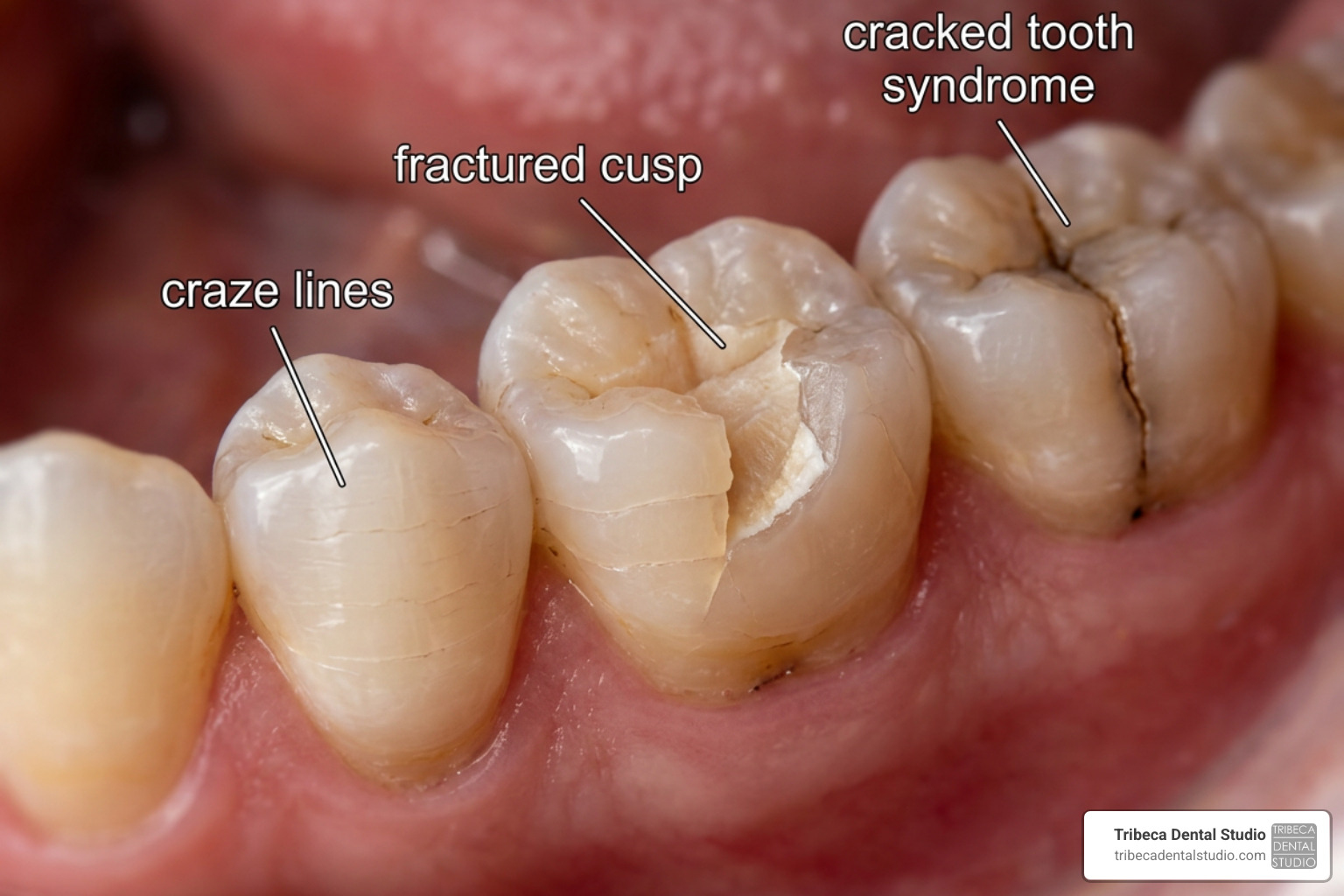 different types of tooth cracks different types of tooth cracks