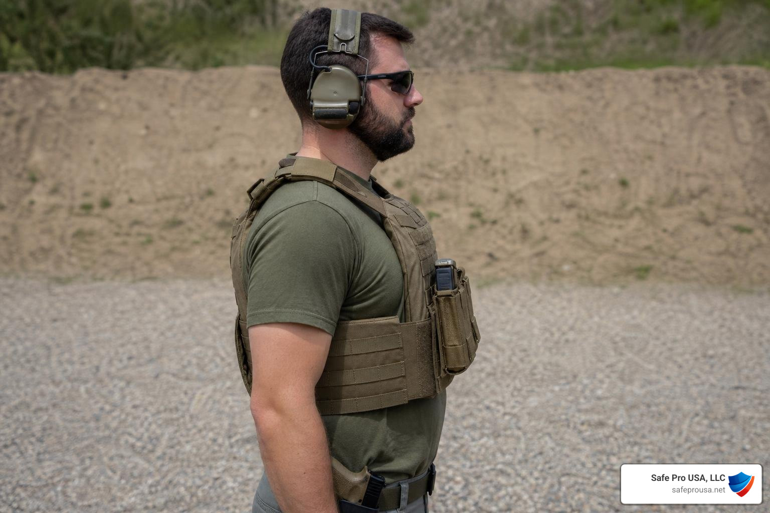 proper plate carrier fitment showing vital organ coverage and correct ride height proper plate carrier fitment showing vital organ coverage and correct ride height