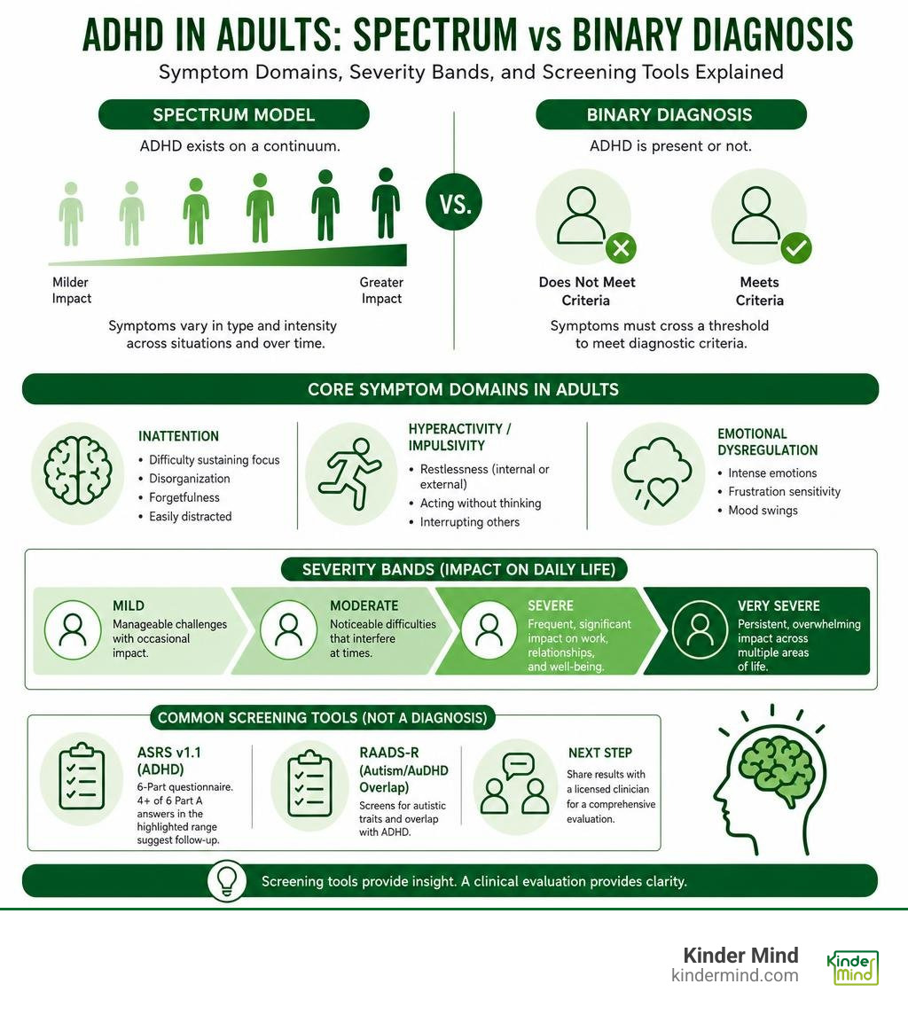 ADHD Spectrum Test Adults: 7 Essential Insights