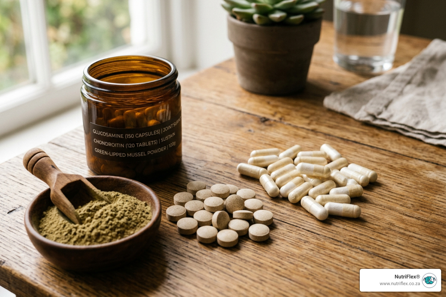 Functional Ingredients For Canine Joint Support Including Glucosamine, Chondroitin And Green-Lipped Mussel Functional Ingredients For Canine Joint Support Including Glucosamine, Chondroitin And Green-Lipped Mussel