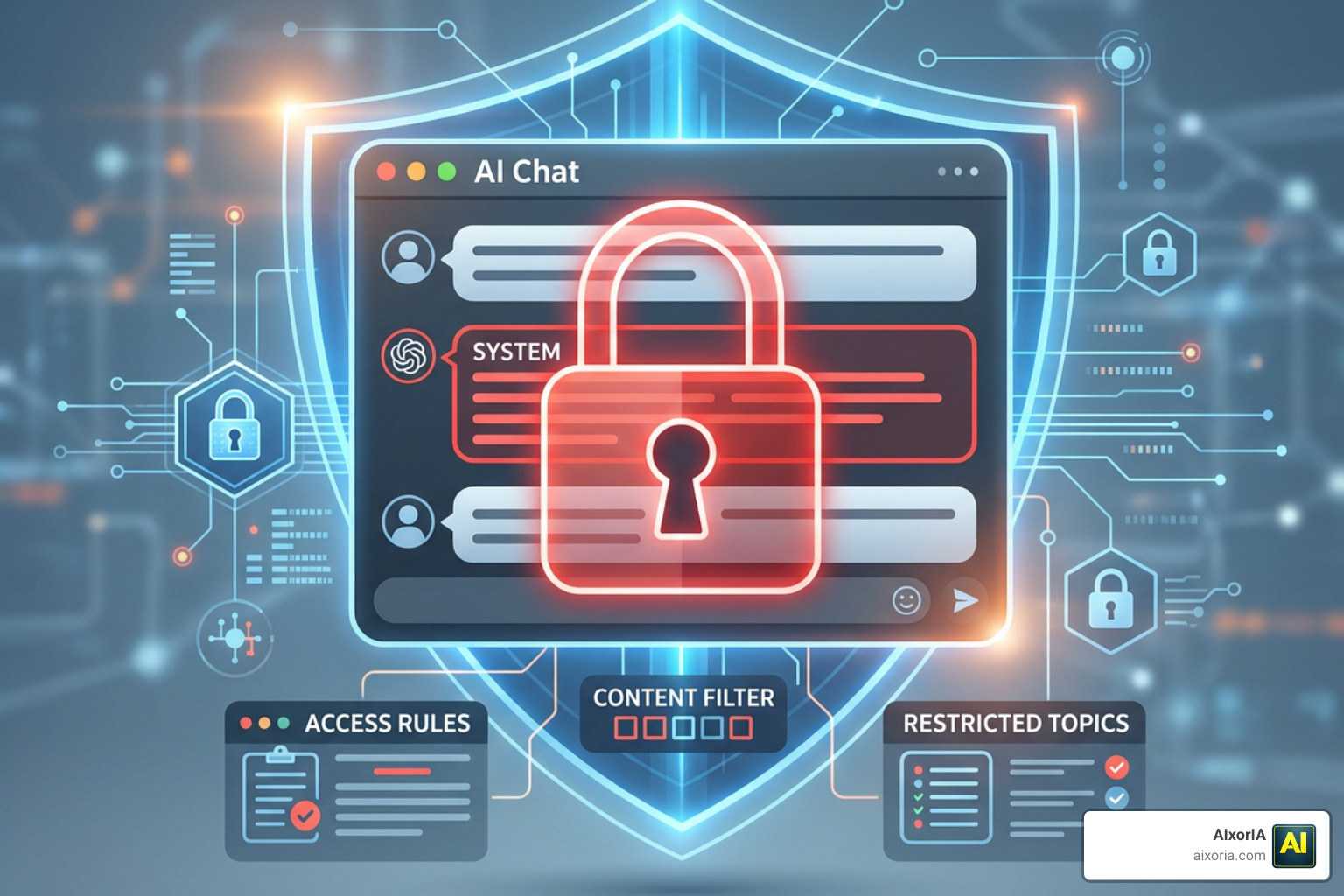 Step-by-step settings interface to toggle ChatGPT Lockdown Mode