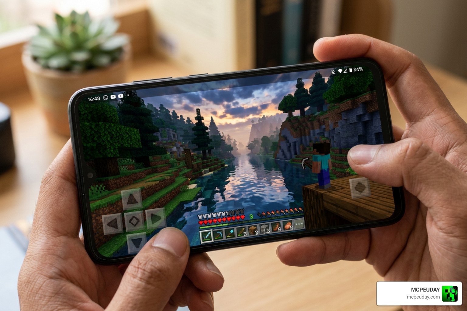 Newb X shader gameplay on Android phone