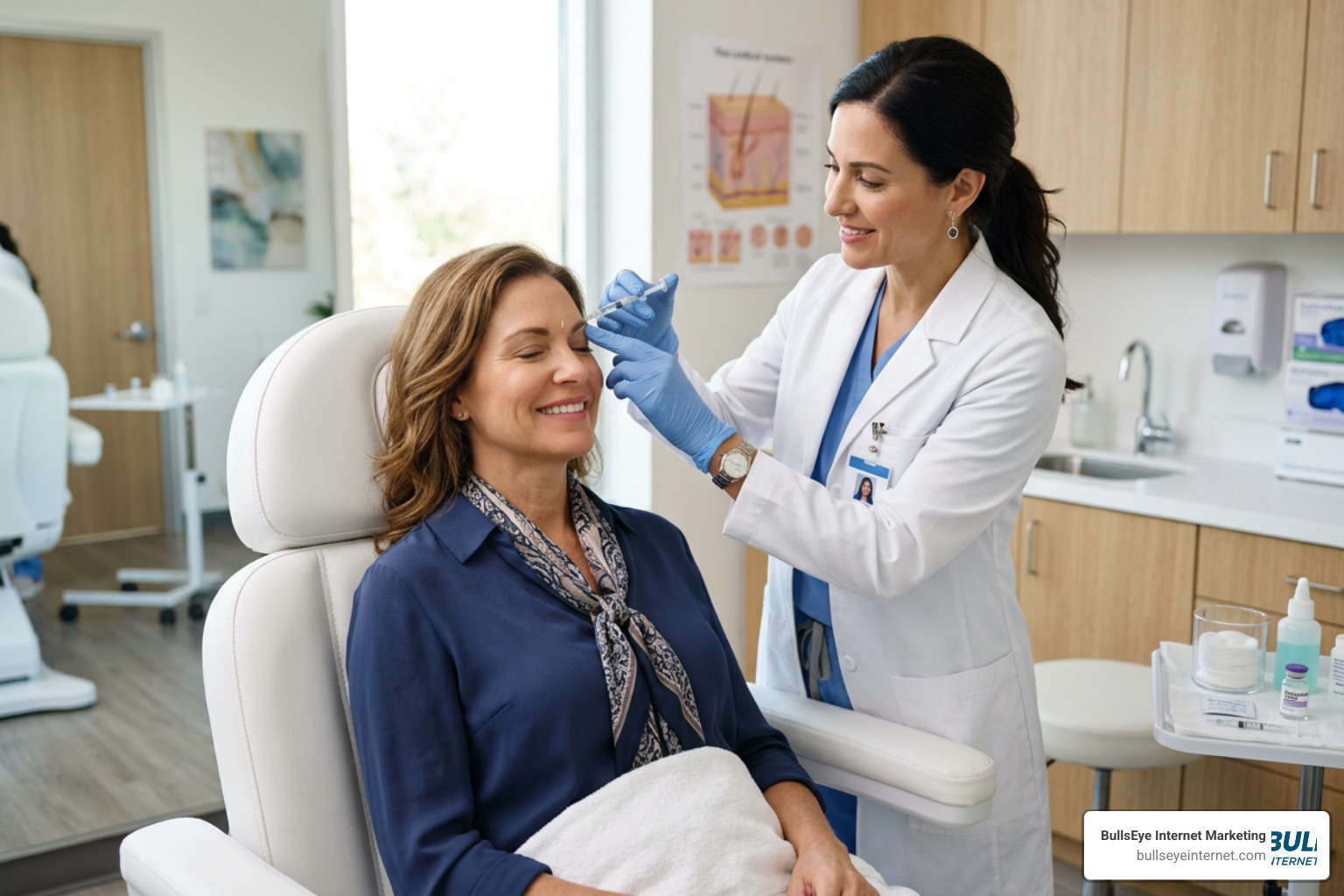 High-converting cosmetic dermatology ad creative concept High-converting cosmetic dermatology ad creative concept