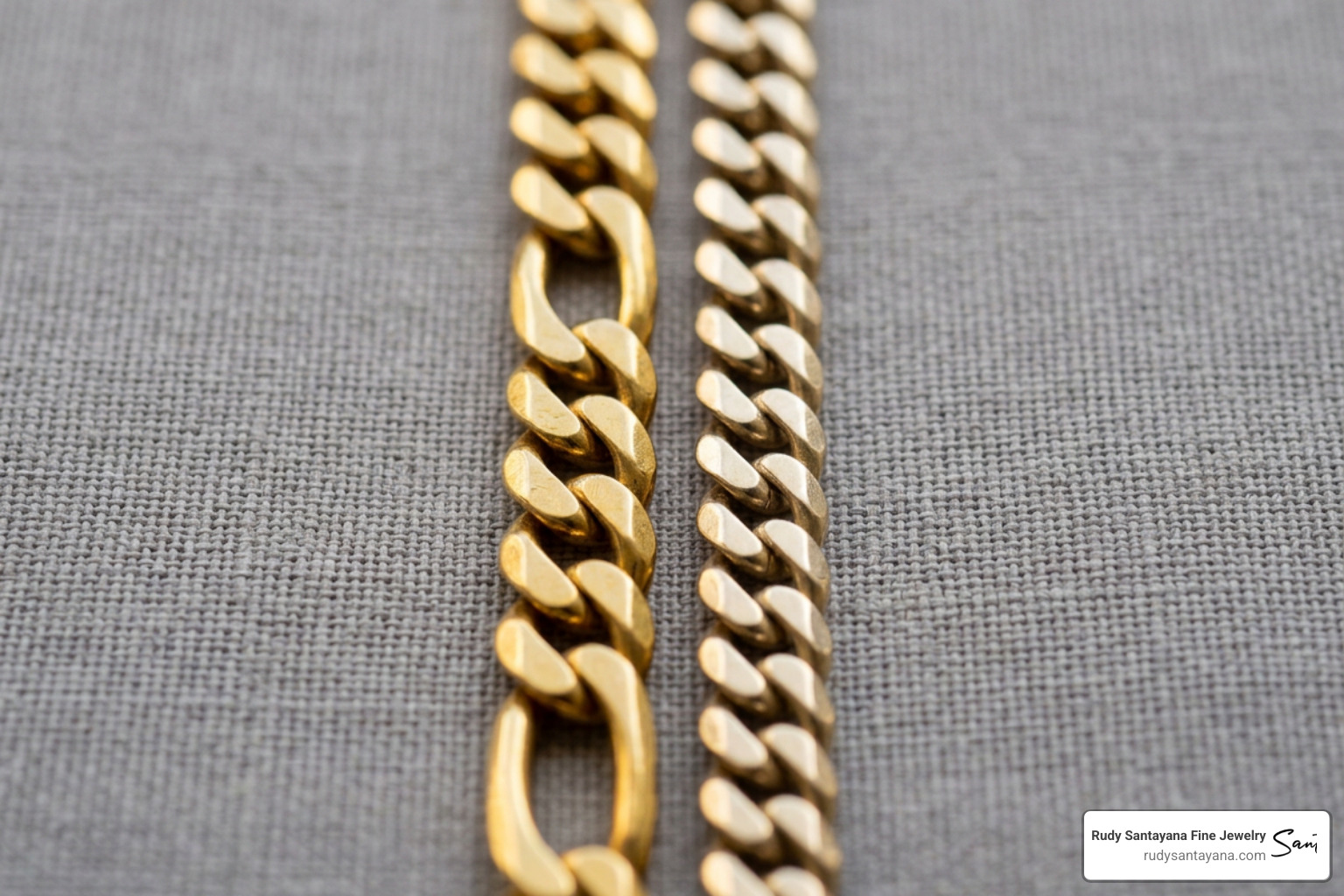 22k gold vs 14k gold color comparison highlighting the rich yellow hue