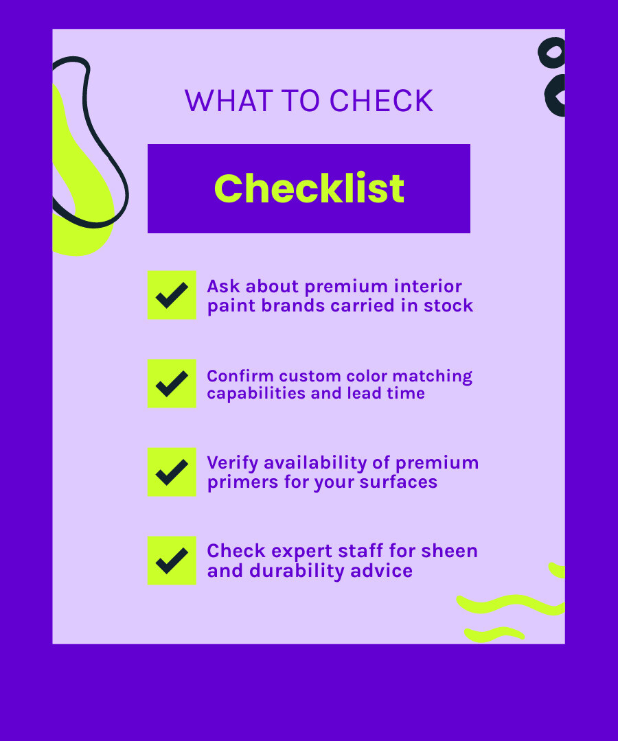 How to choose interior paint store: types, services, and what to look for in a local retailer infographic How to choose interior paint store: types, services, and what to look for in a local retailer infographic