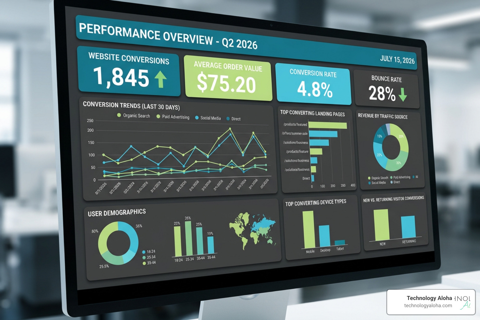 high converting website interface designed with brand colors #208a9d, #abe080, #50c6db, and #4d4d4d, showing a clean high converting website interface designed with brand colors #208a9d, #abe080, #50c6db, and #4d4d4d, showing a clean
