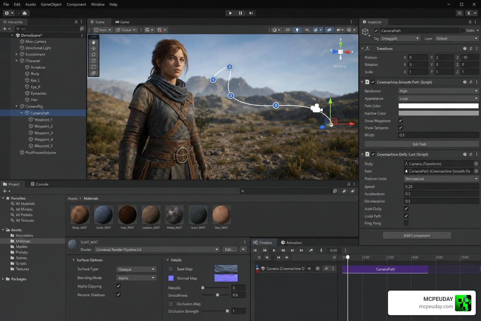 Shader integration workflow step in Unity editor Shader integration workflow step in Unity editor