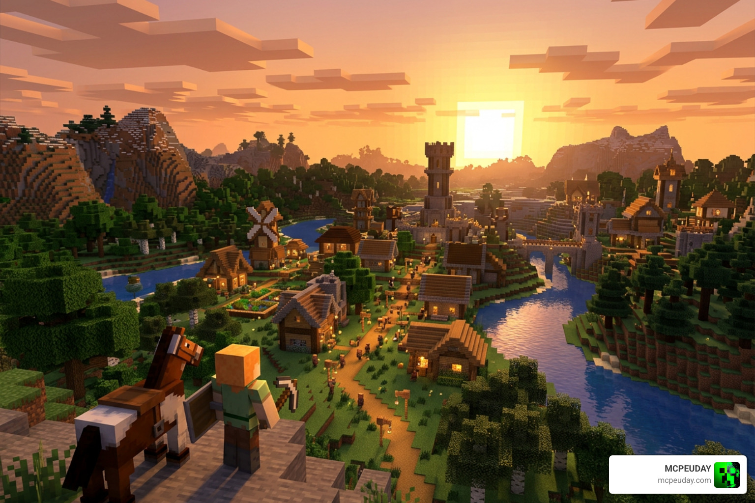 Cinematic trailer-style graphics in Minecraft Bedrock using Newb X Linett SHADER Cinematic trailer-style graphics in Minecraft Bedrock using Newb X Linett SHADER
