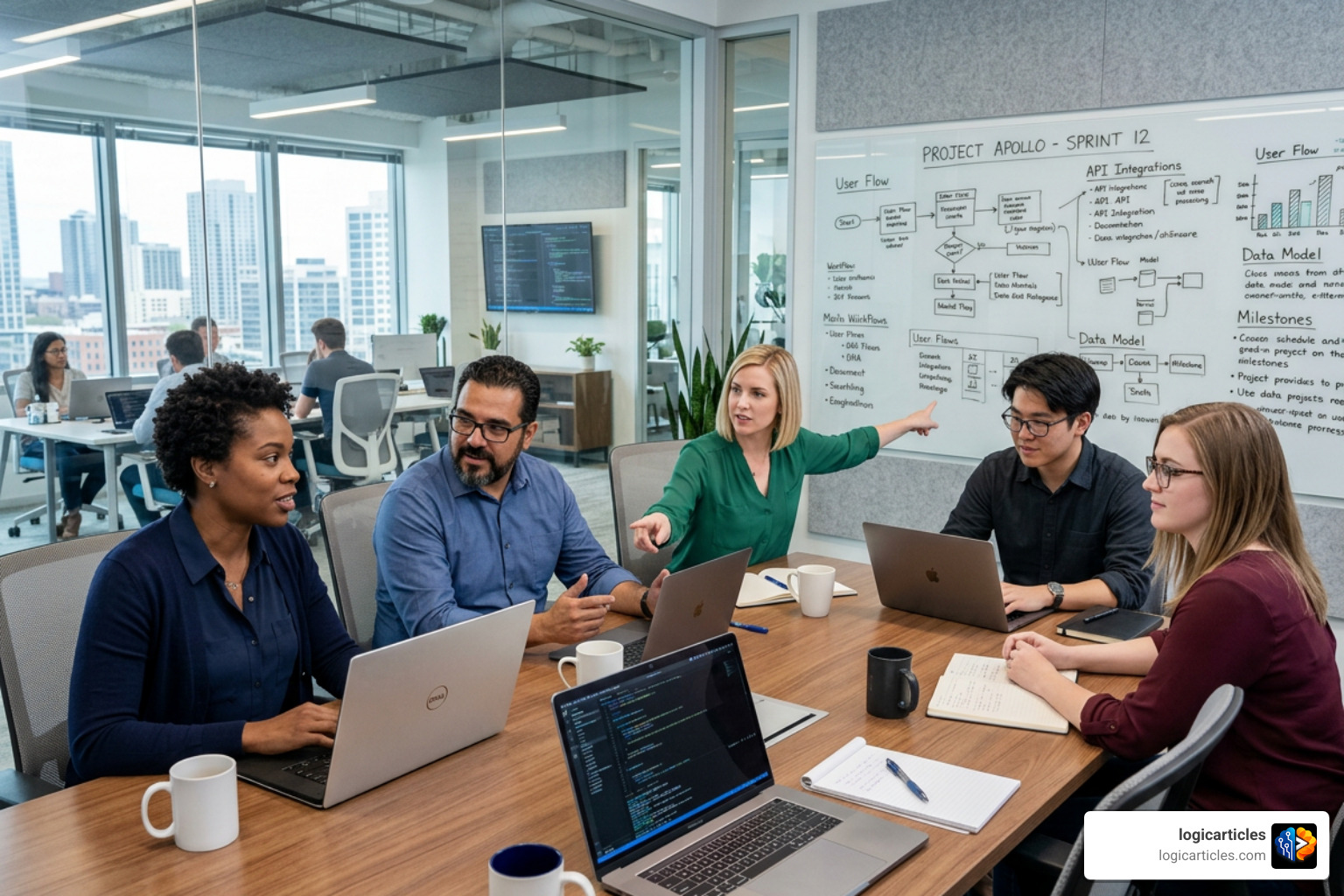 software development consulting team collaborating software development consulting team collaborating