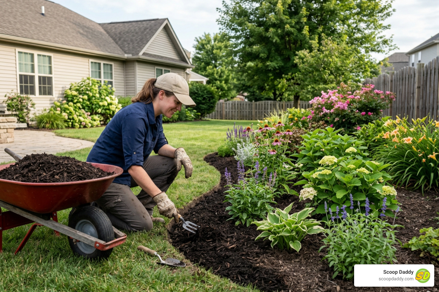 mulching and edging garden beds mulching and edging garden beds