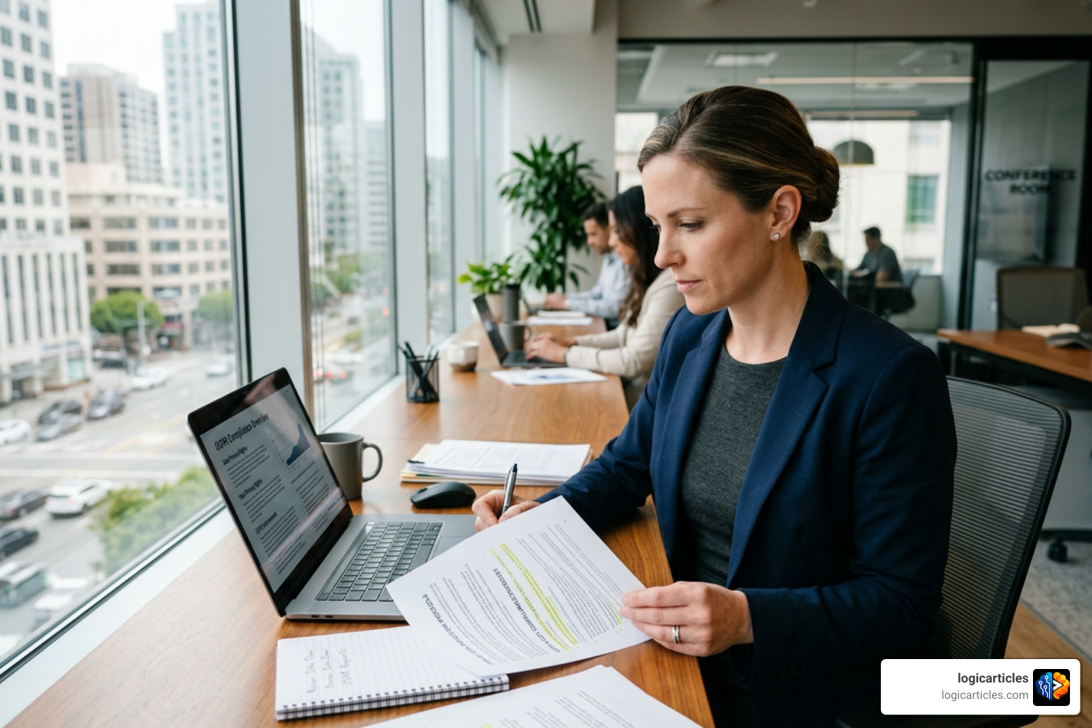 Protecting business data privacy and enforcing GDPR and CCPA rights