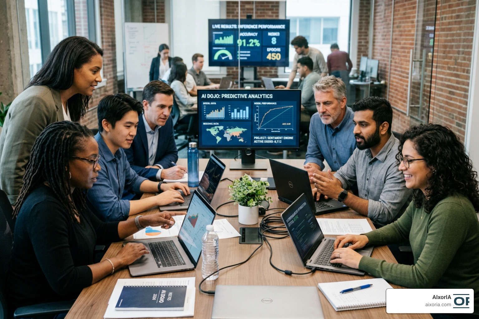 collaborative AI hackathon and dojo session
