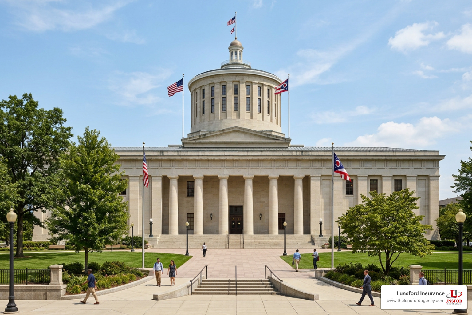 Ohio Statehouse in Columbus representing state-level Medicare resources and policy oversight Ohio Statehouse in Columbus representing state-level Medicare resources and policy oversight