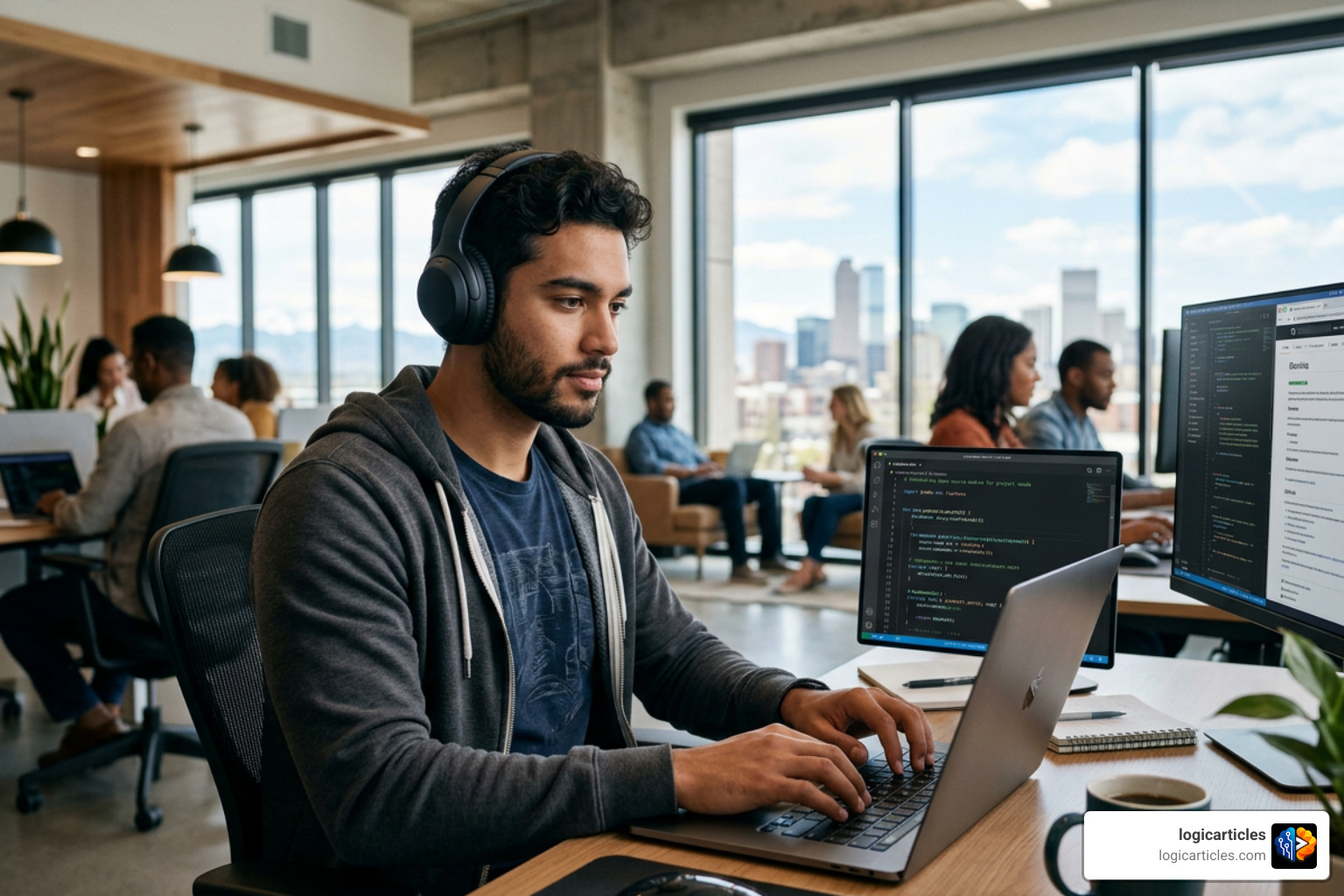 developer customizing software developer customizing software