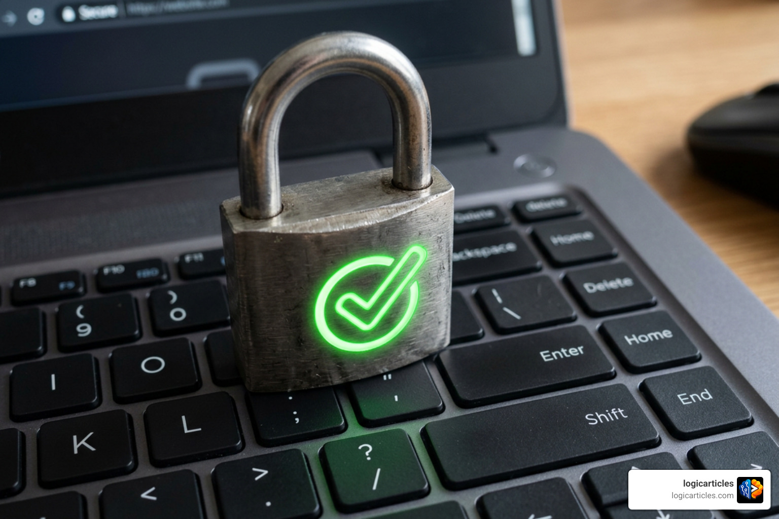 Security lock icon representing SSL encryption and platform safety