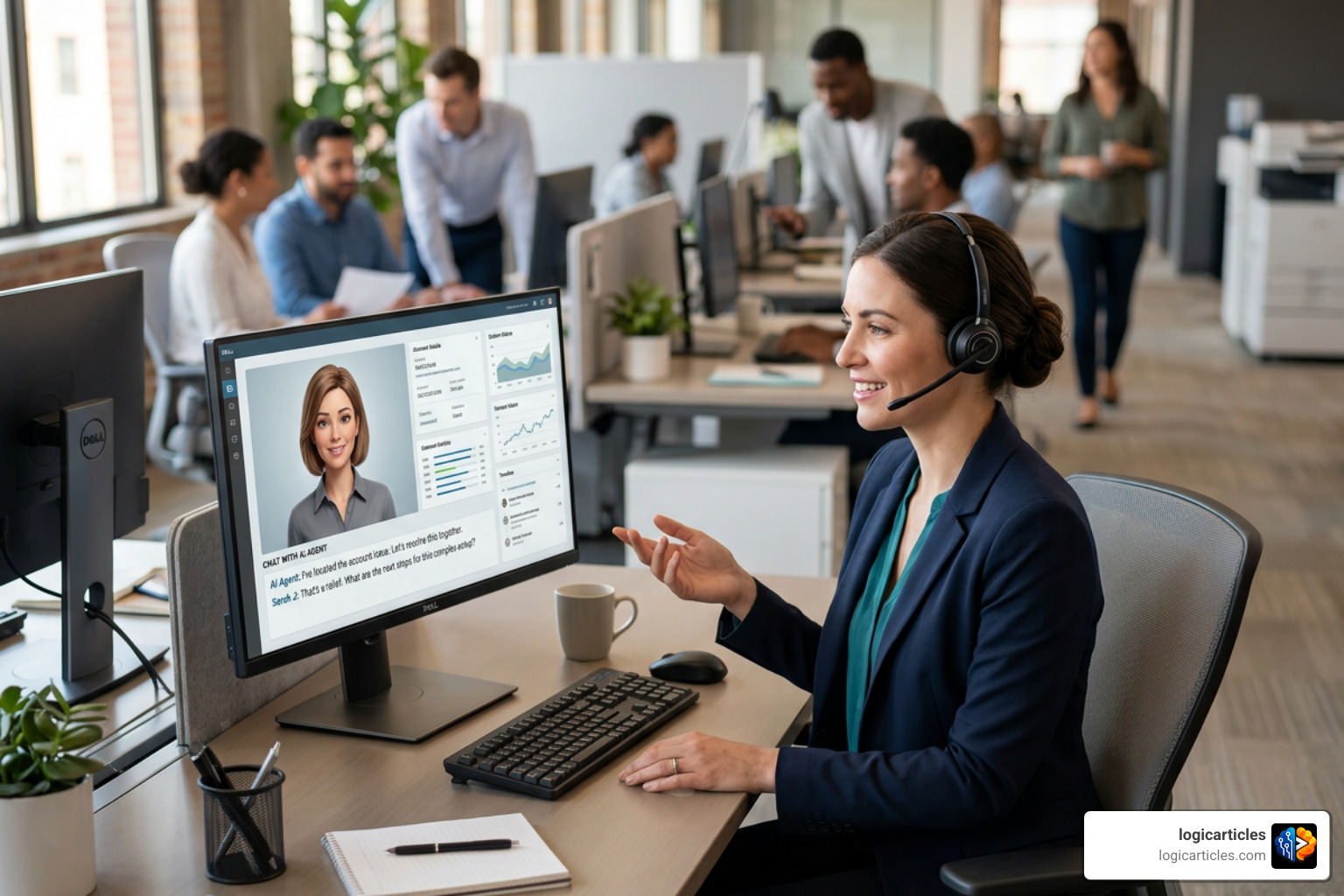 AI customer service agent resolving complex customer issues in real time AI customer service agent resolving complex customer issues in real time