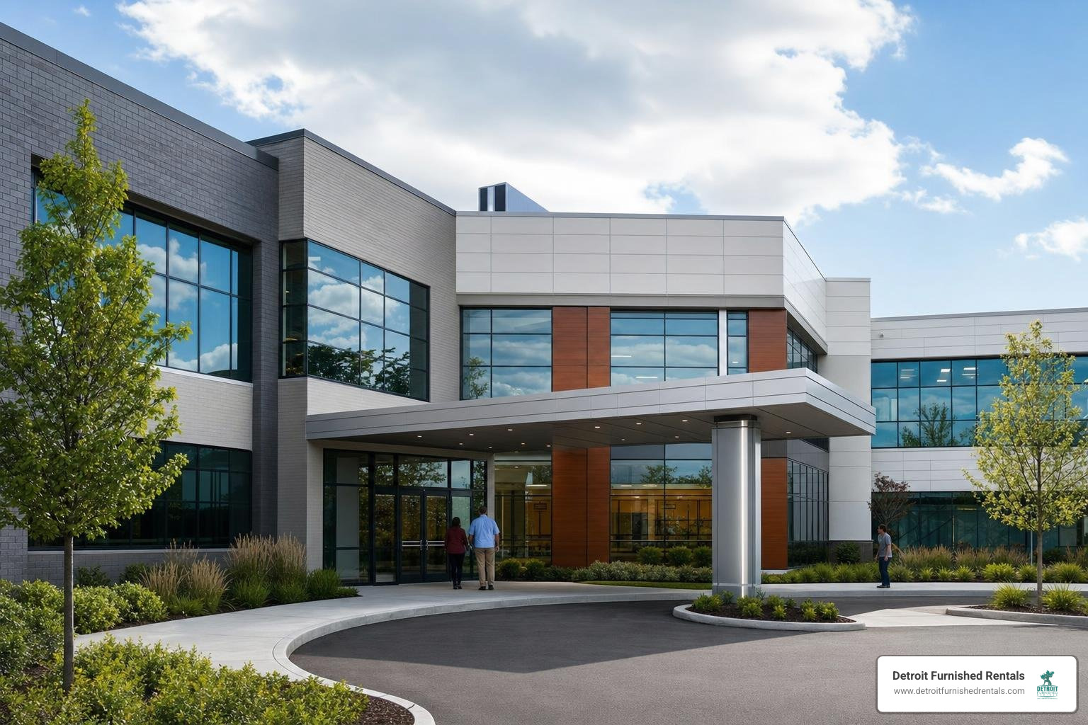 Modern psychiatric and medical facility in Detroit Modern psychiatric and medical facility in Detroit