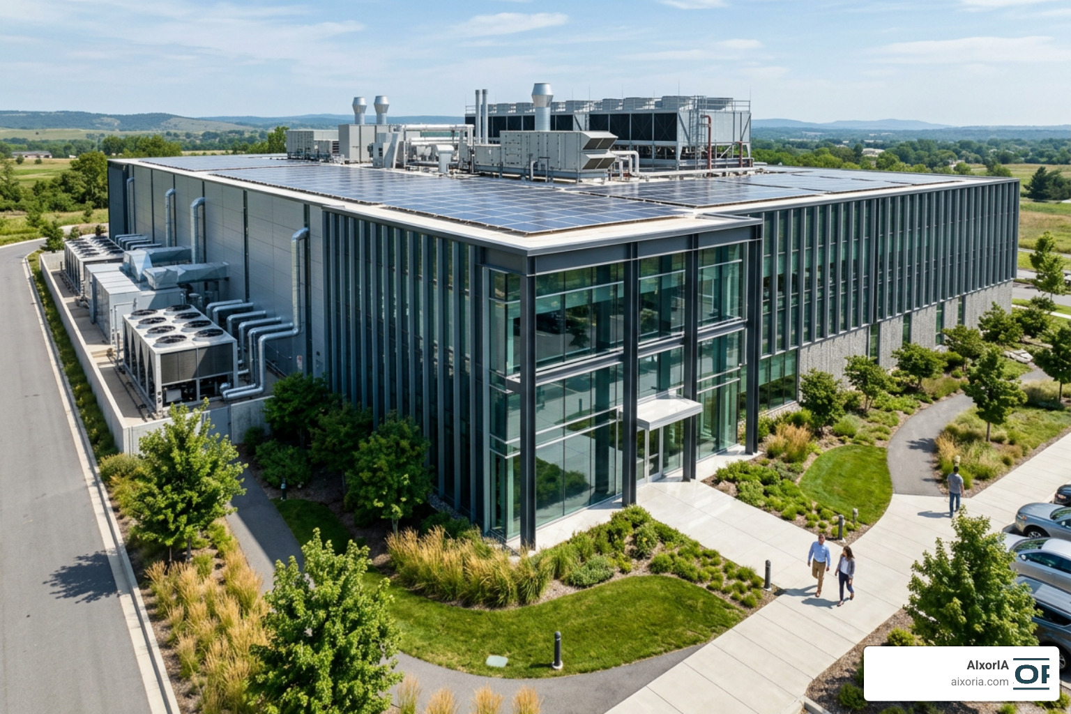 energy efficient modern data center