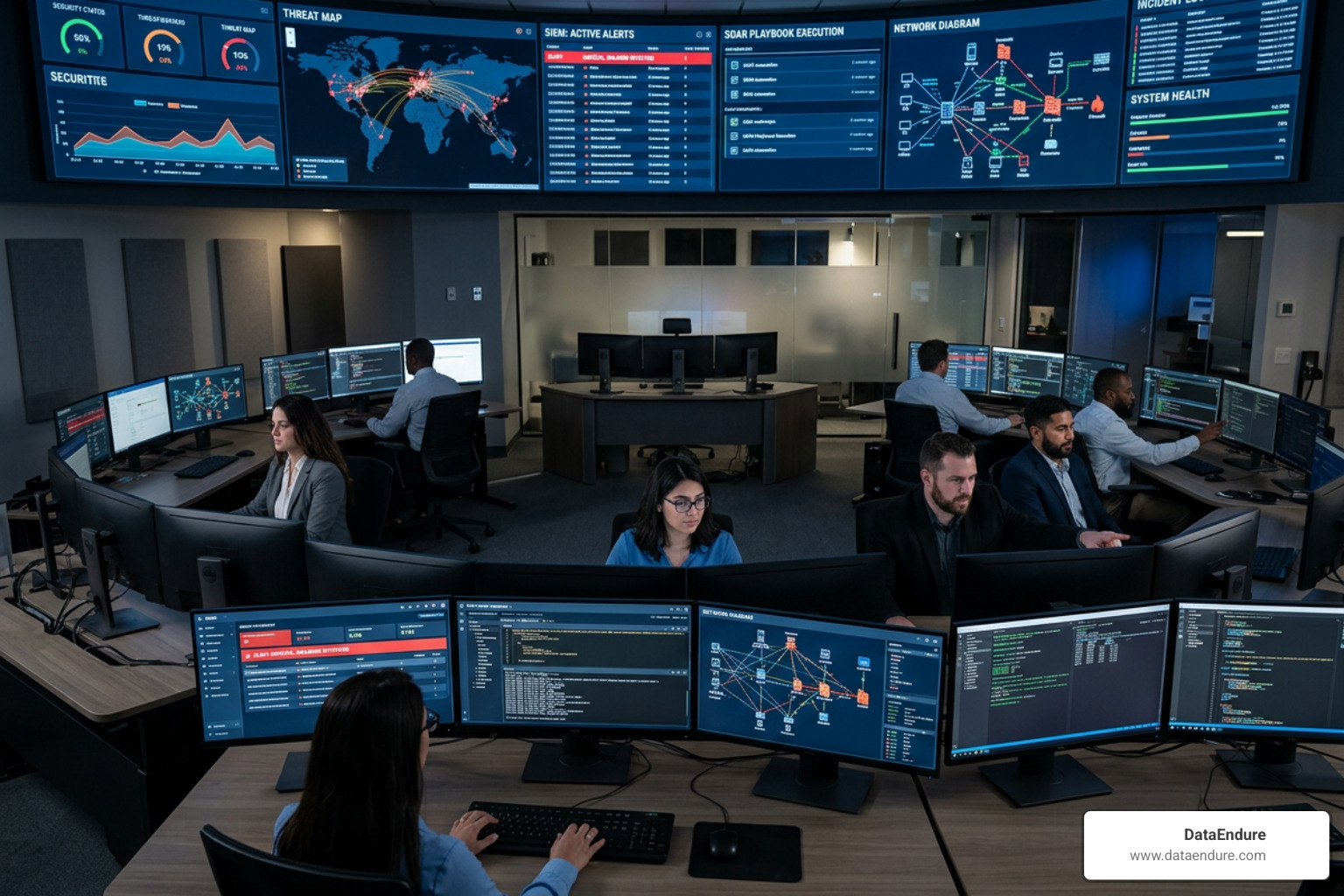 Integrated security architecture mapping real-time platforms with SIEM and SOAR Integrated security architecture mapping real-time platforms with SIEM and SOAR